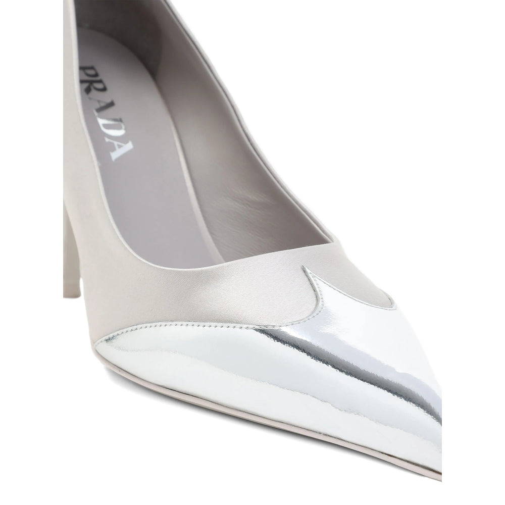 Prada Silver Pumps Women - 4