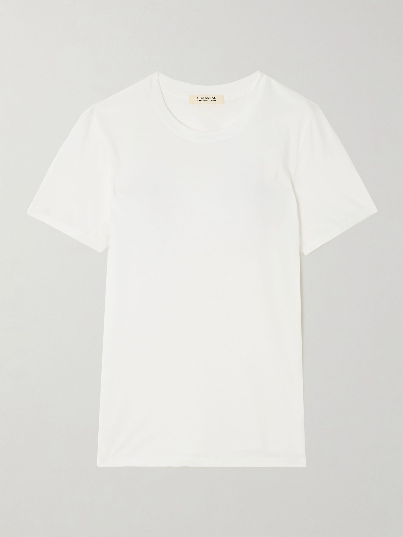 Mariela cotton-jersey T-shirt White - 1