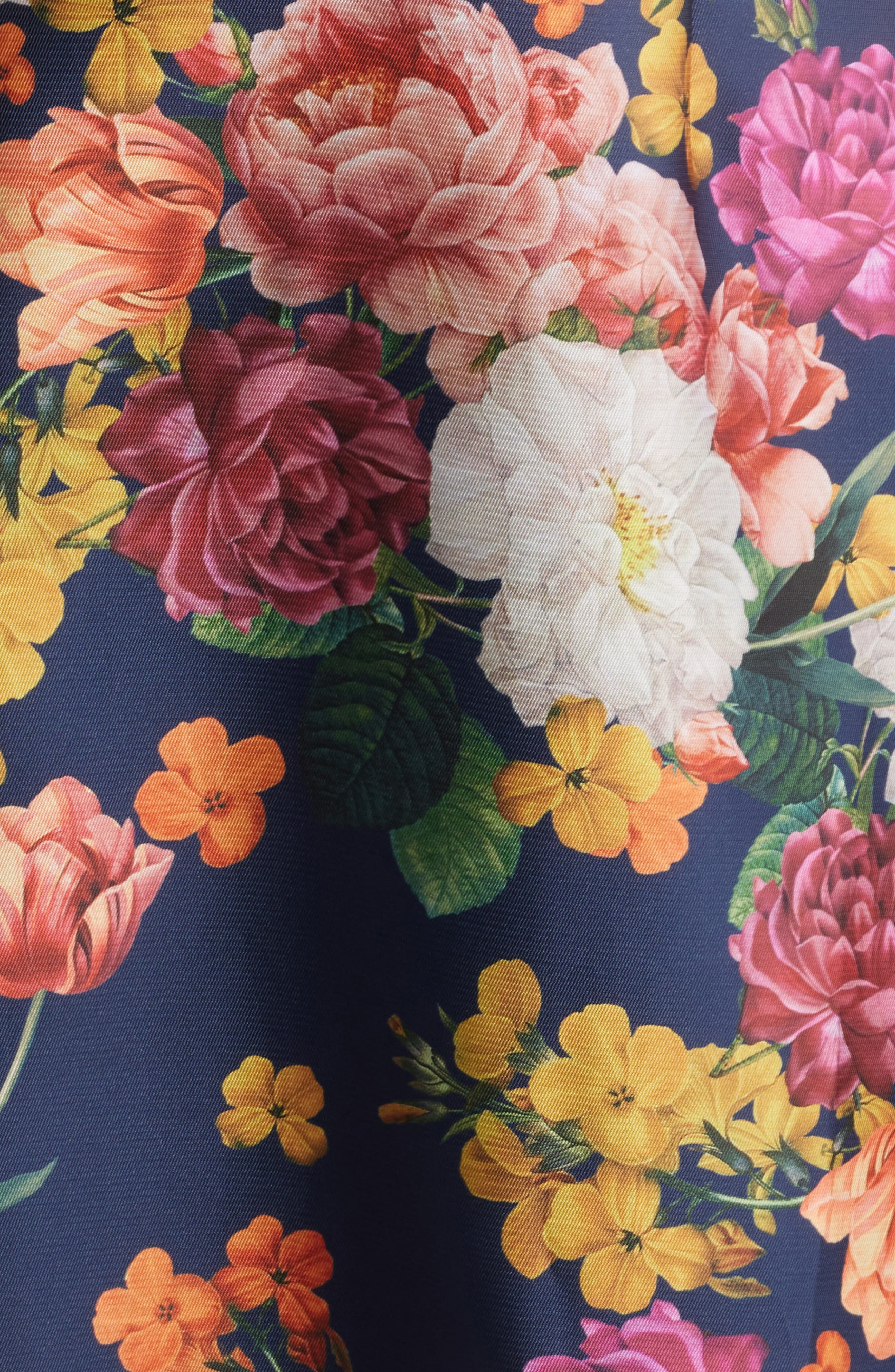 Sachin & Babi Rori Floral Sleeveless Mikado Gown in Midniight Magic Blooms at Nordstrom - 6