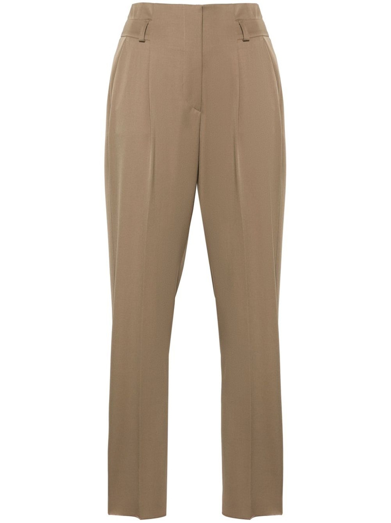 darted tapered trousers 1