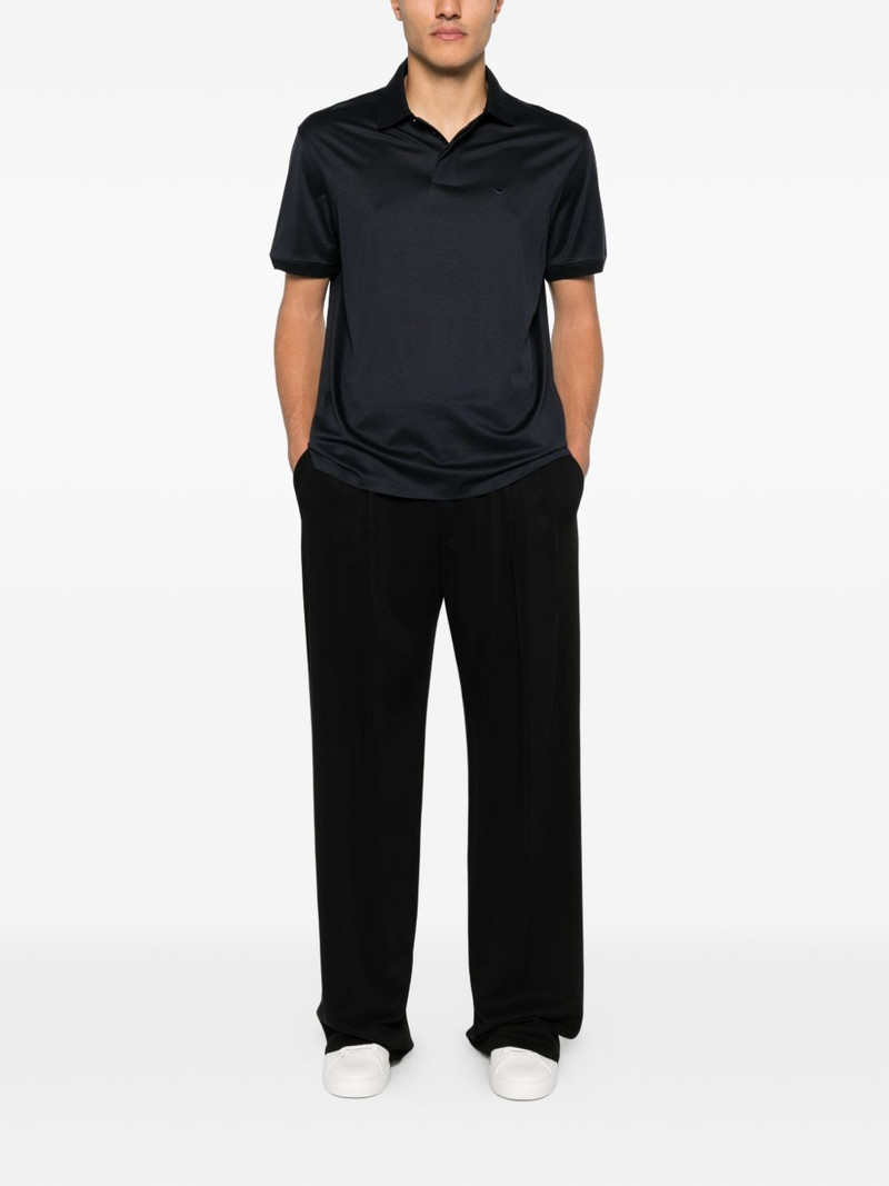 EMPORIO ARMANI logo-embroidered polo shirt outlook
