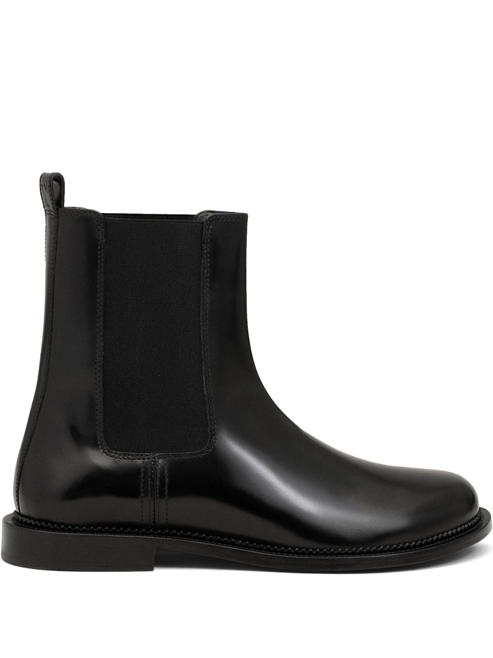 leather anatomical-toe chelsea boots - 1