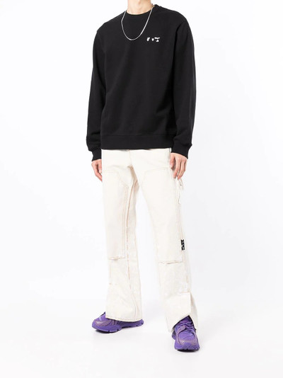 Off-White Hands Off logo-print sweatshirt outlook