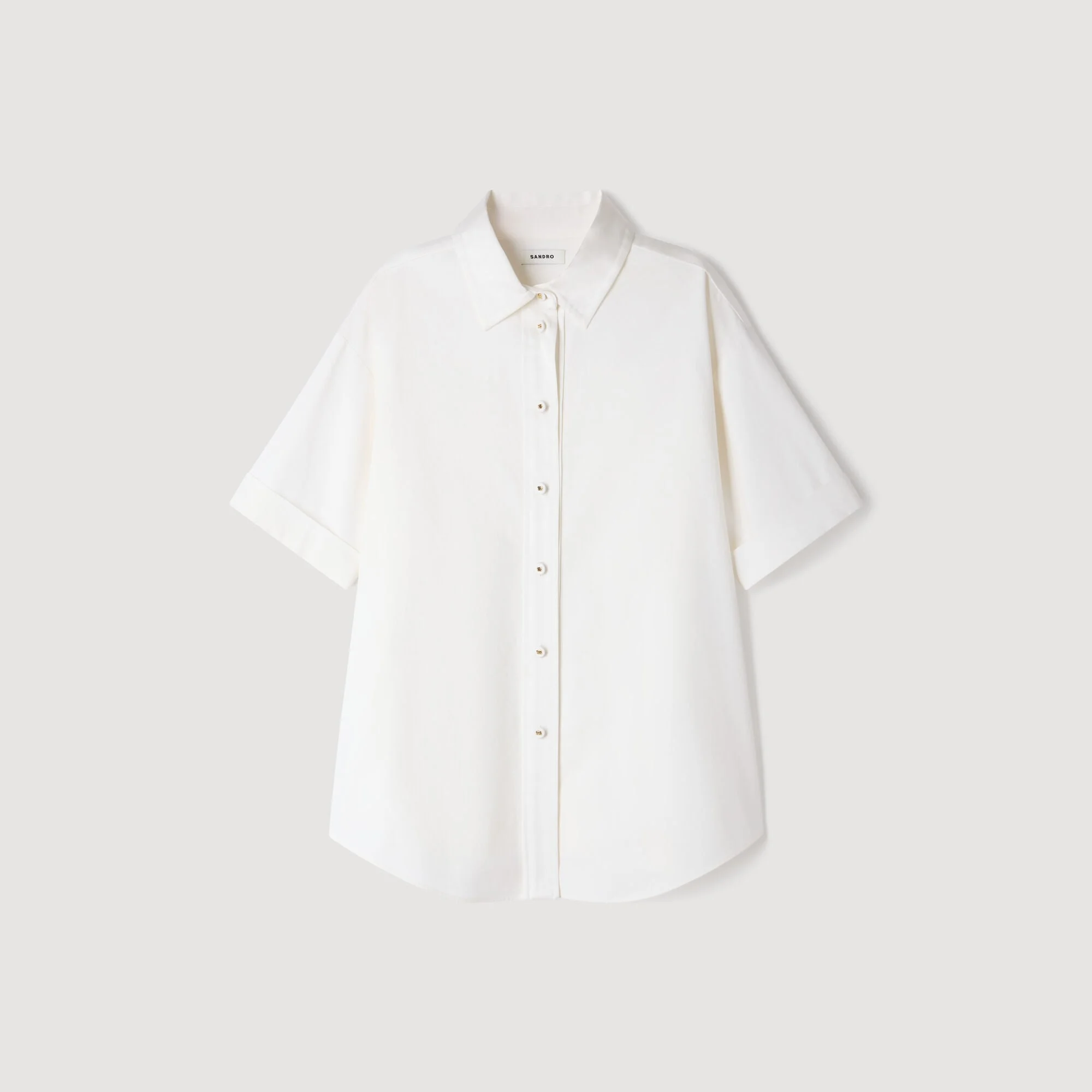 PLEATED BACK SHIRT - 1