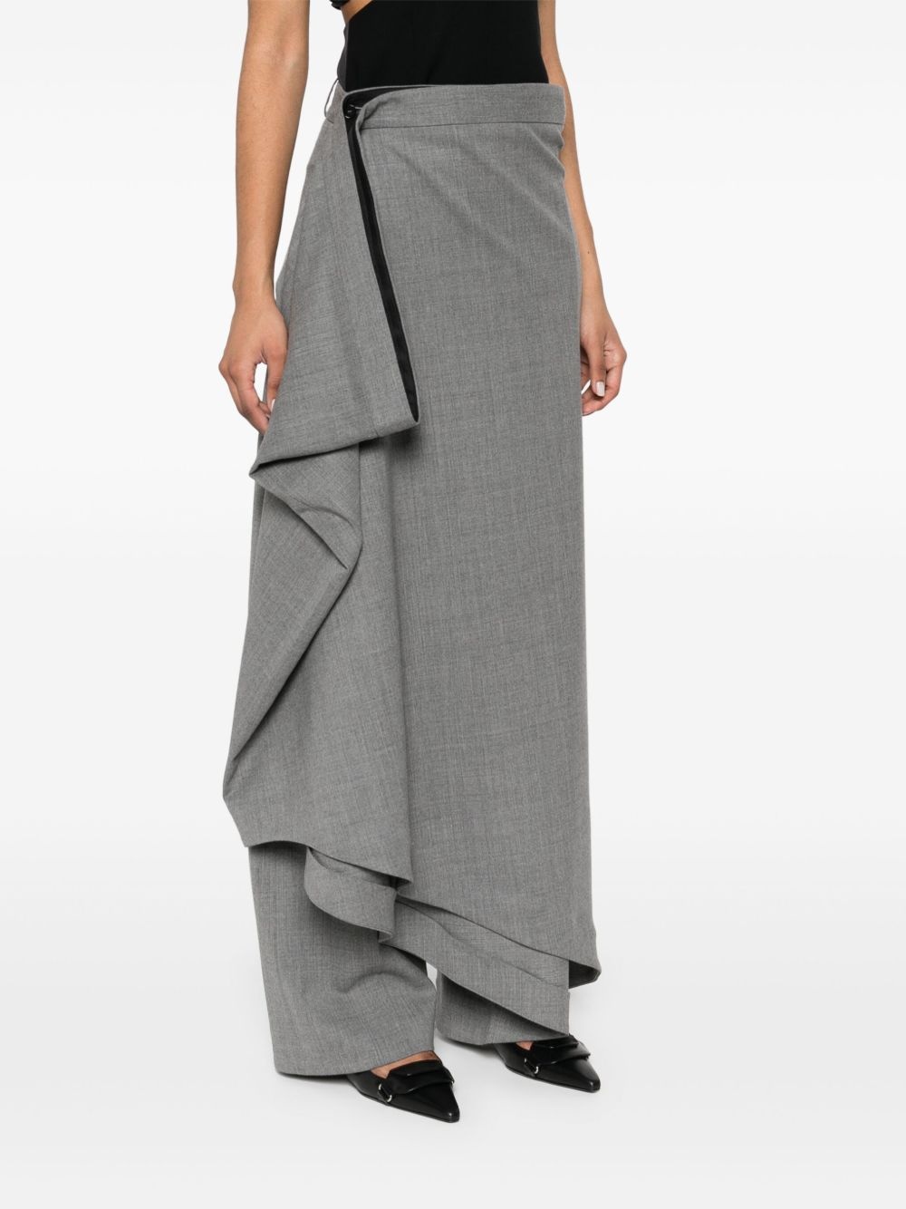 extended tailored trousers - 3