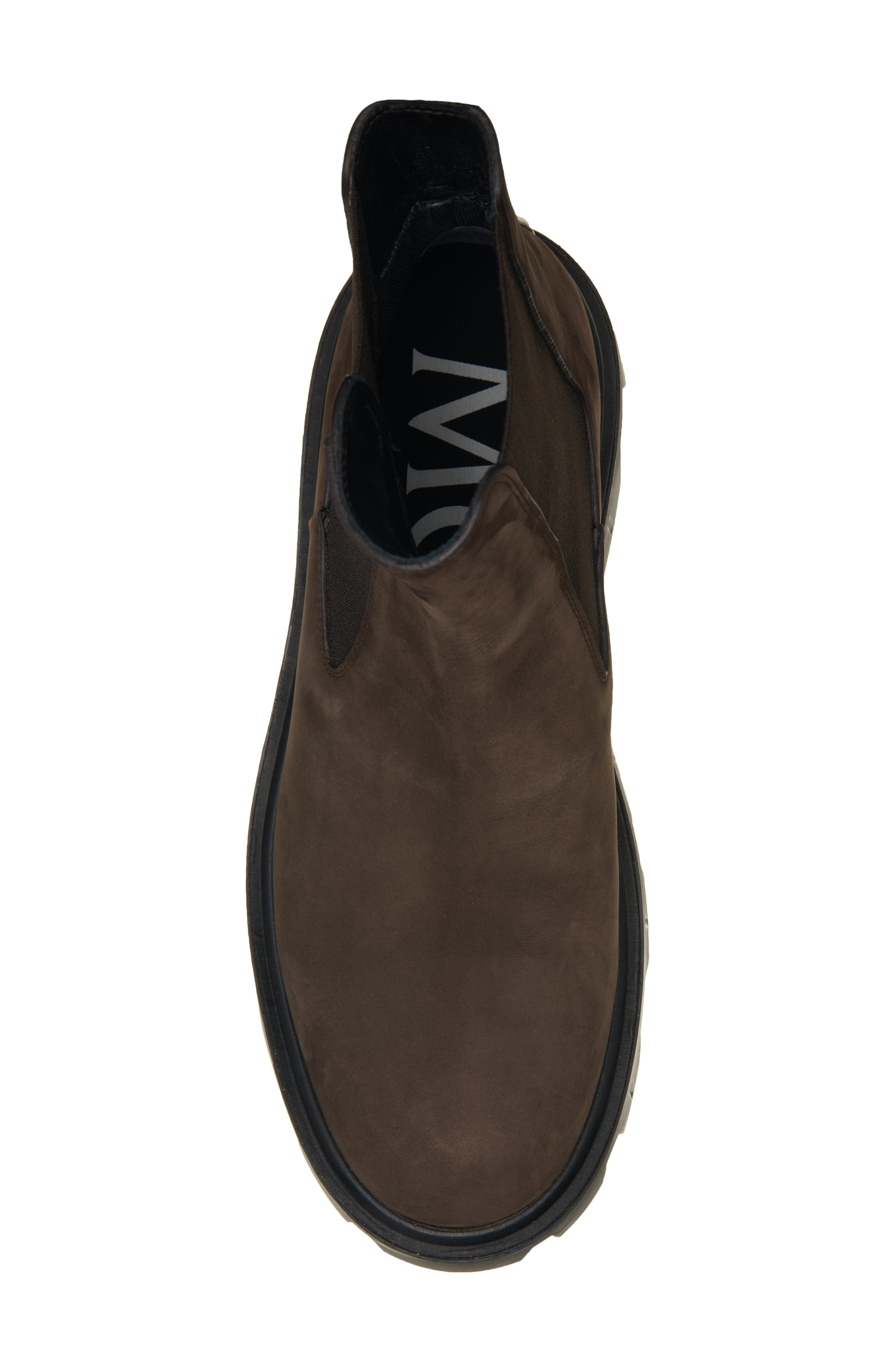 Moncler Peak Chelsea Boot in Dark Brown at Nordstrom - 5