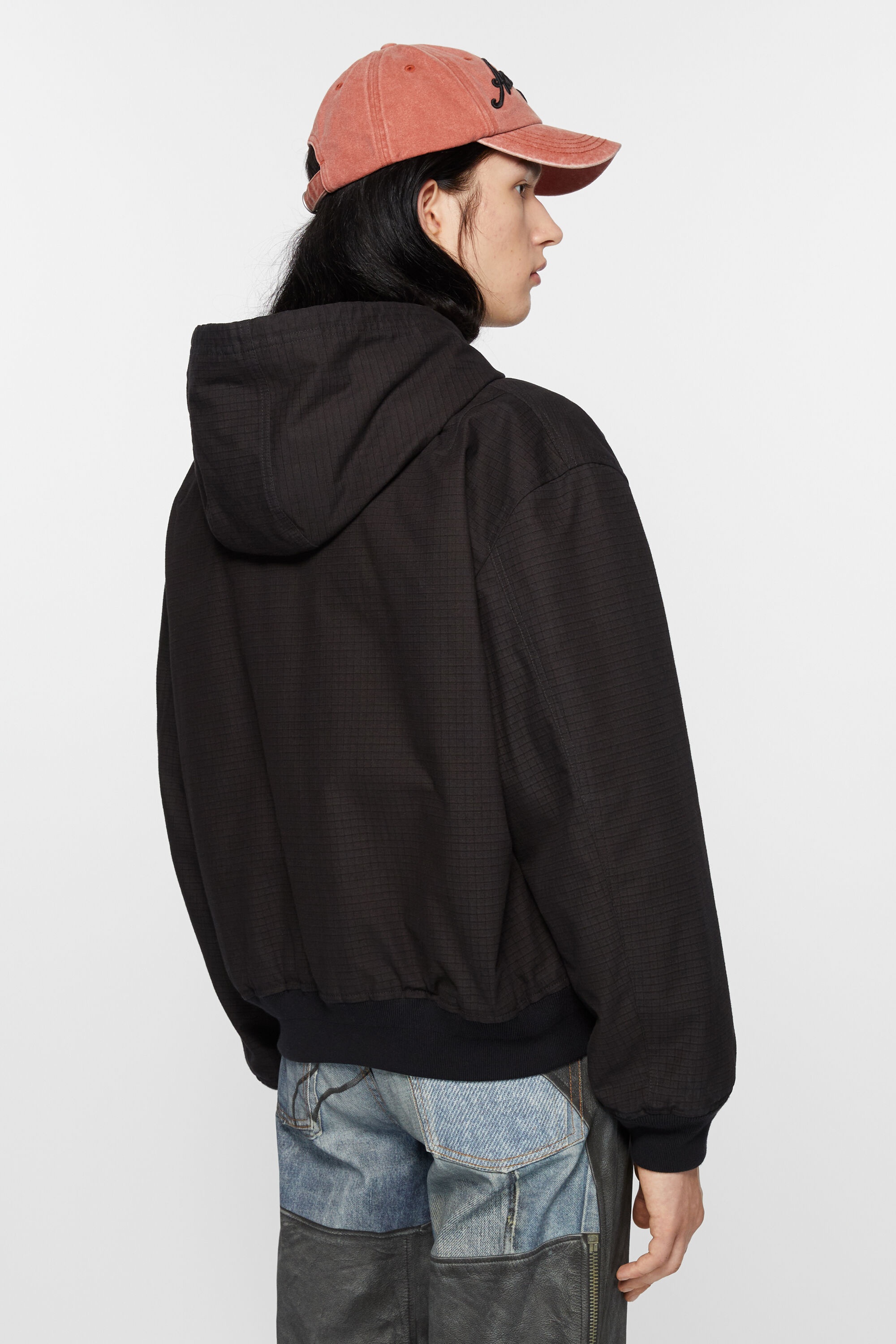 Acne Studios Ripstop padded jacket - Black | REVERSIBLE