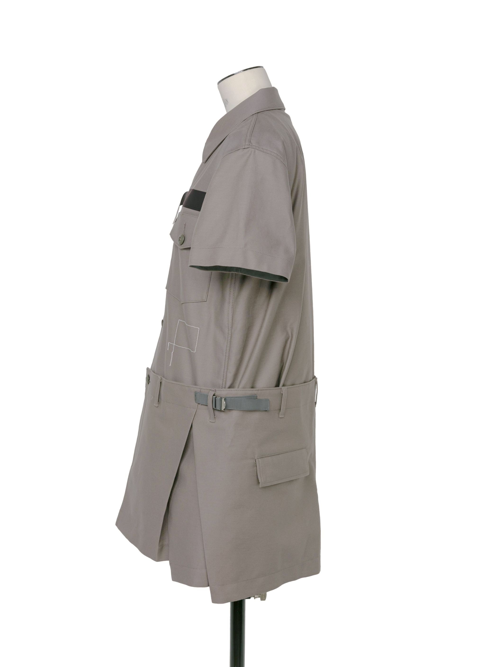 Sacai WTAPS Cotton Back Satin Dress サイズ2 Sacai Wtaps Cotton Back Satin Dress | Saks Fifth Avenue