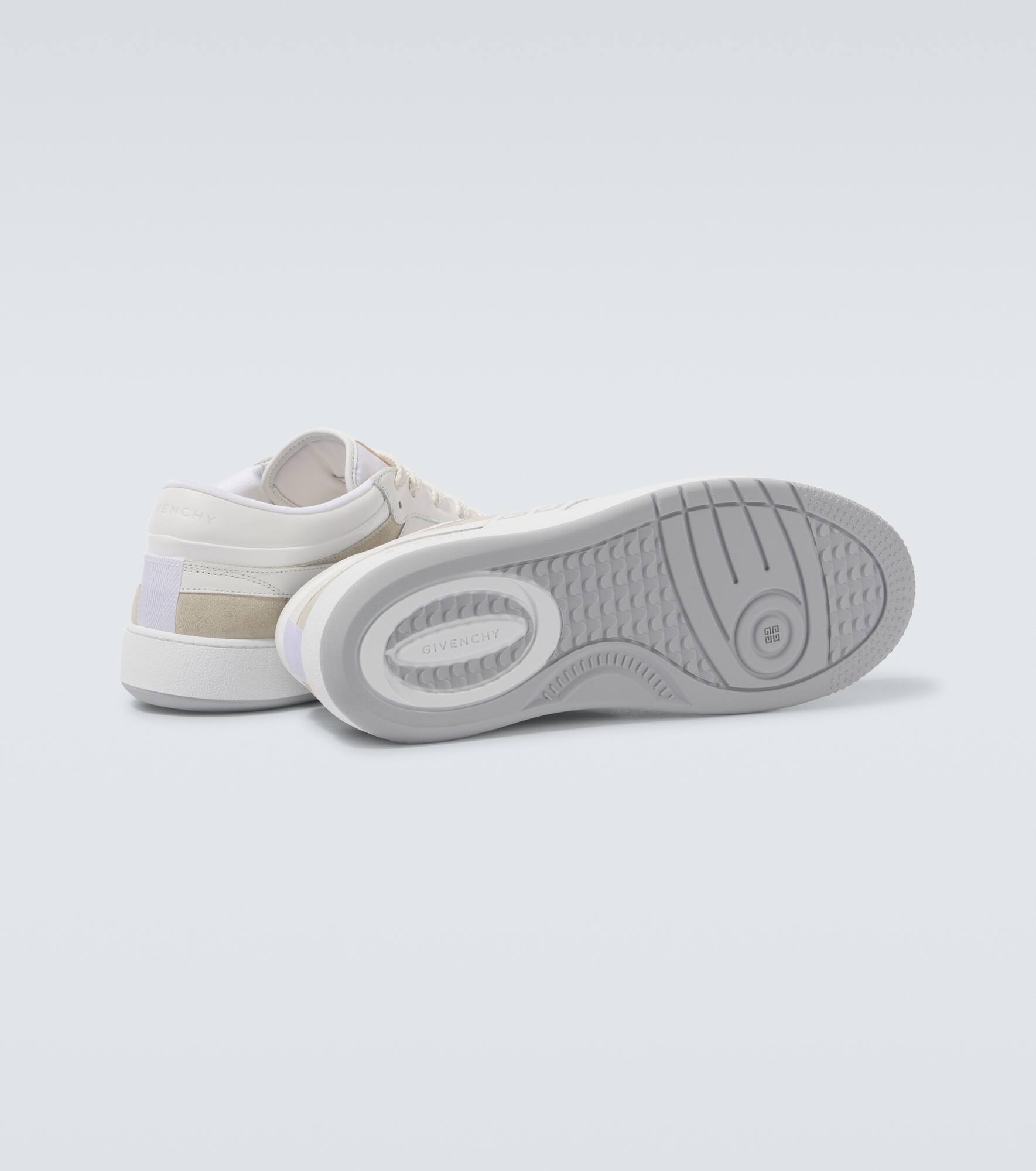 【Givenchy】 4G suede-trimmedレザースニーカー Givenchy 4G suede-trimmed leather sneakers | mytheresa