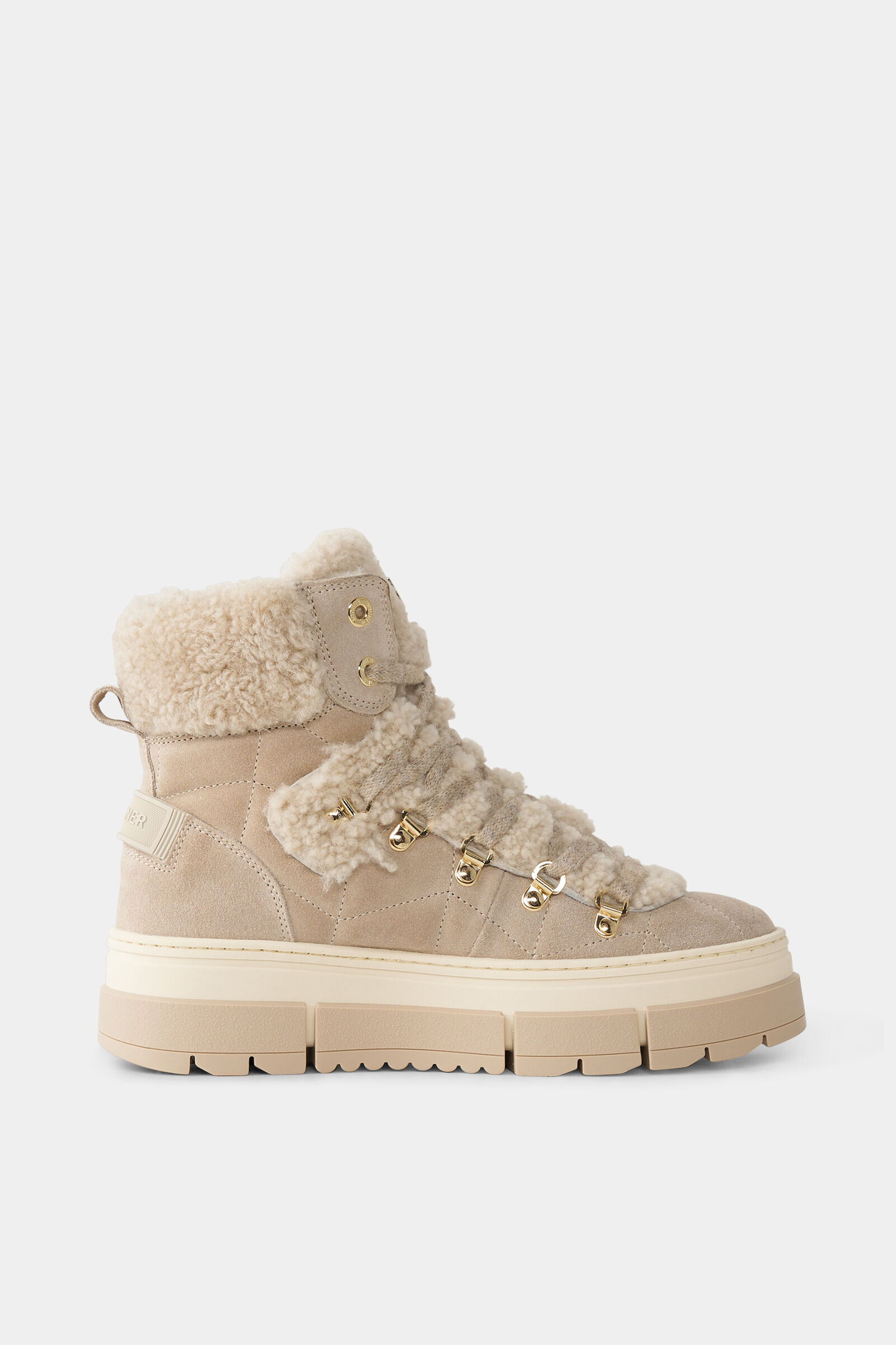 Mid boots Vaduz with spikes in Beige - 2