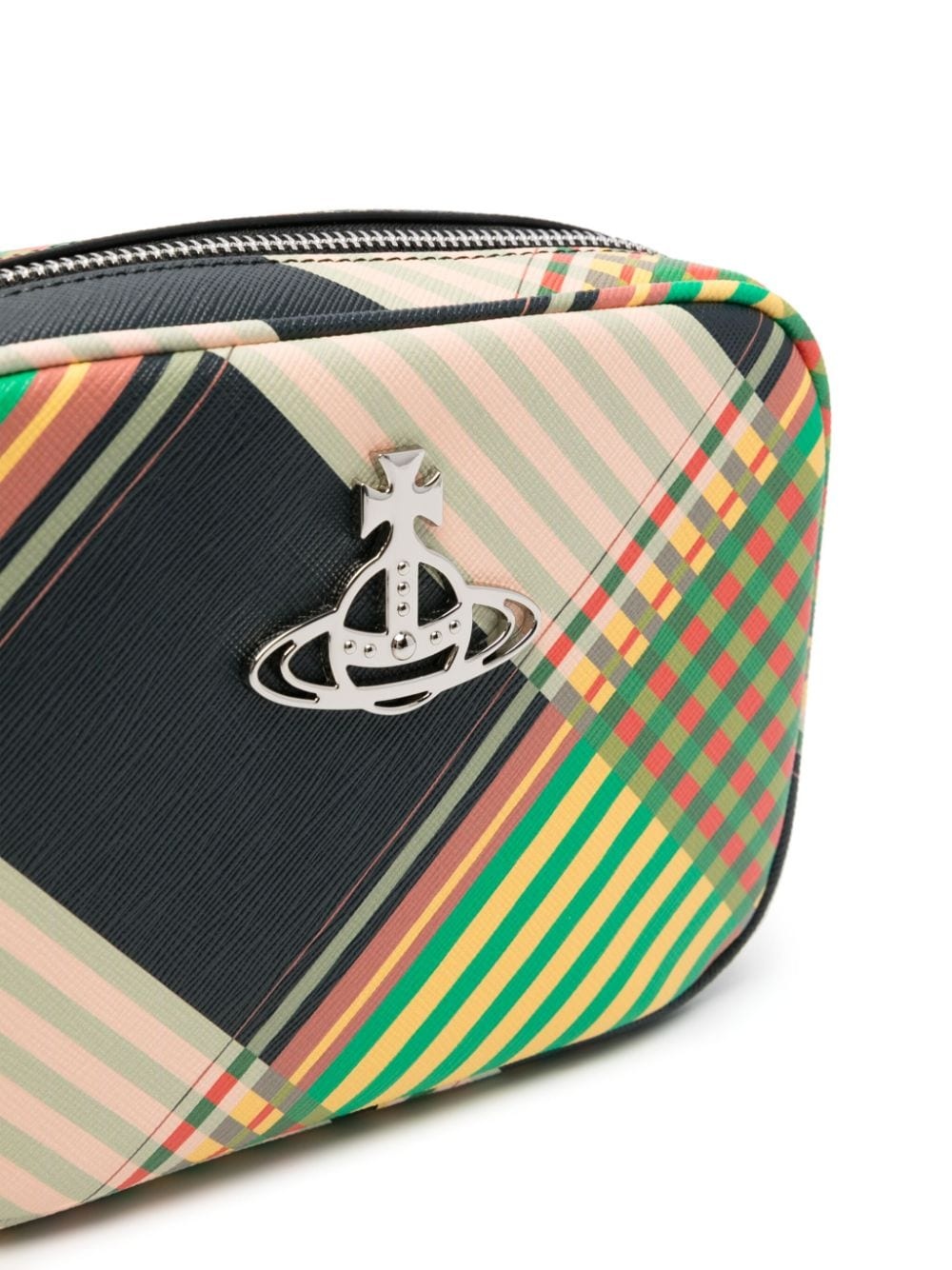 Orb-plaque cross body bag - 4