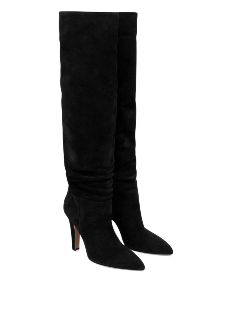 PARIS TEXAS 100mm Elsa point-toe stiletto boots outlook