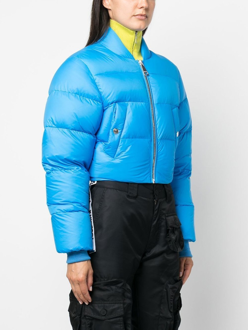 cropped padded bomber jacket 3