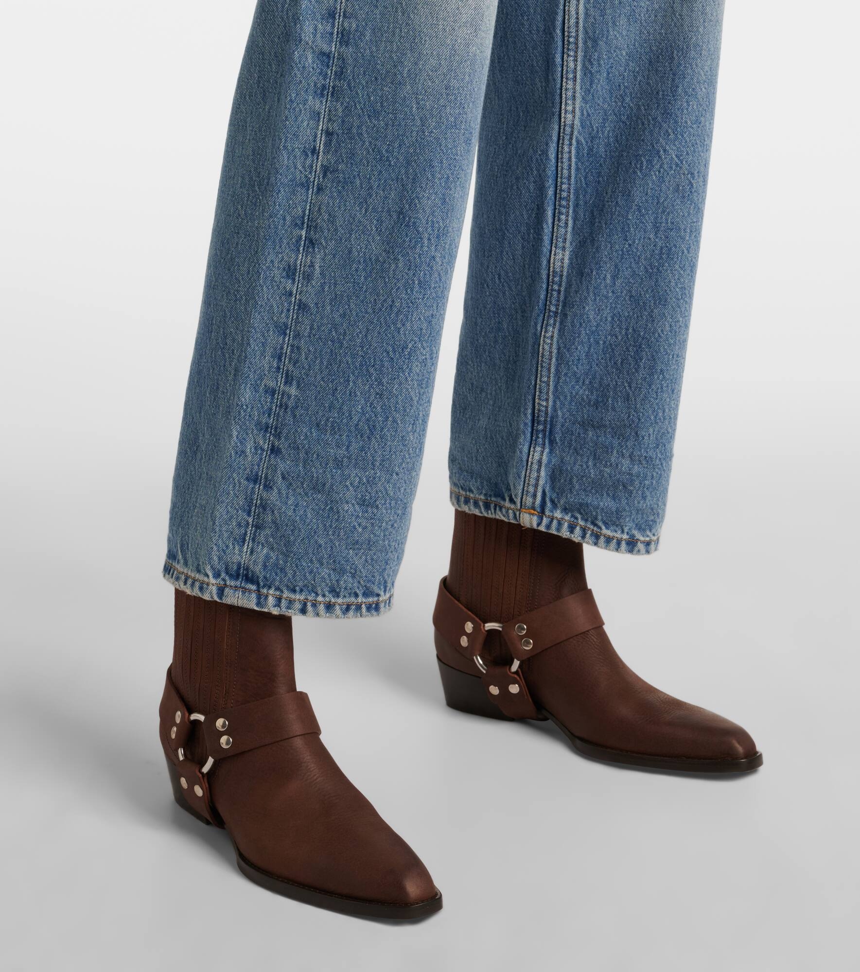 Helena leather ankle boots - 4