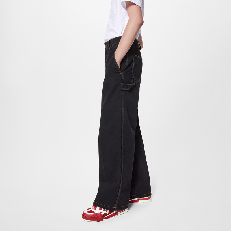 Tailored Denim Pants 4