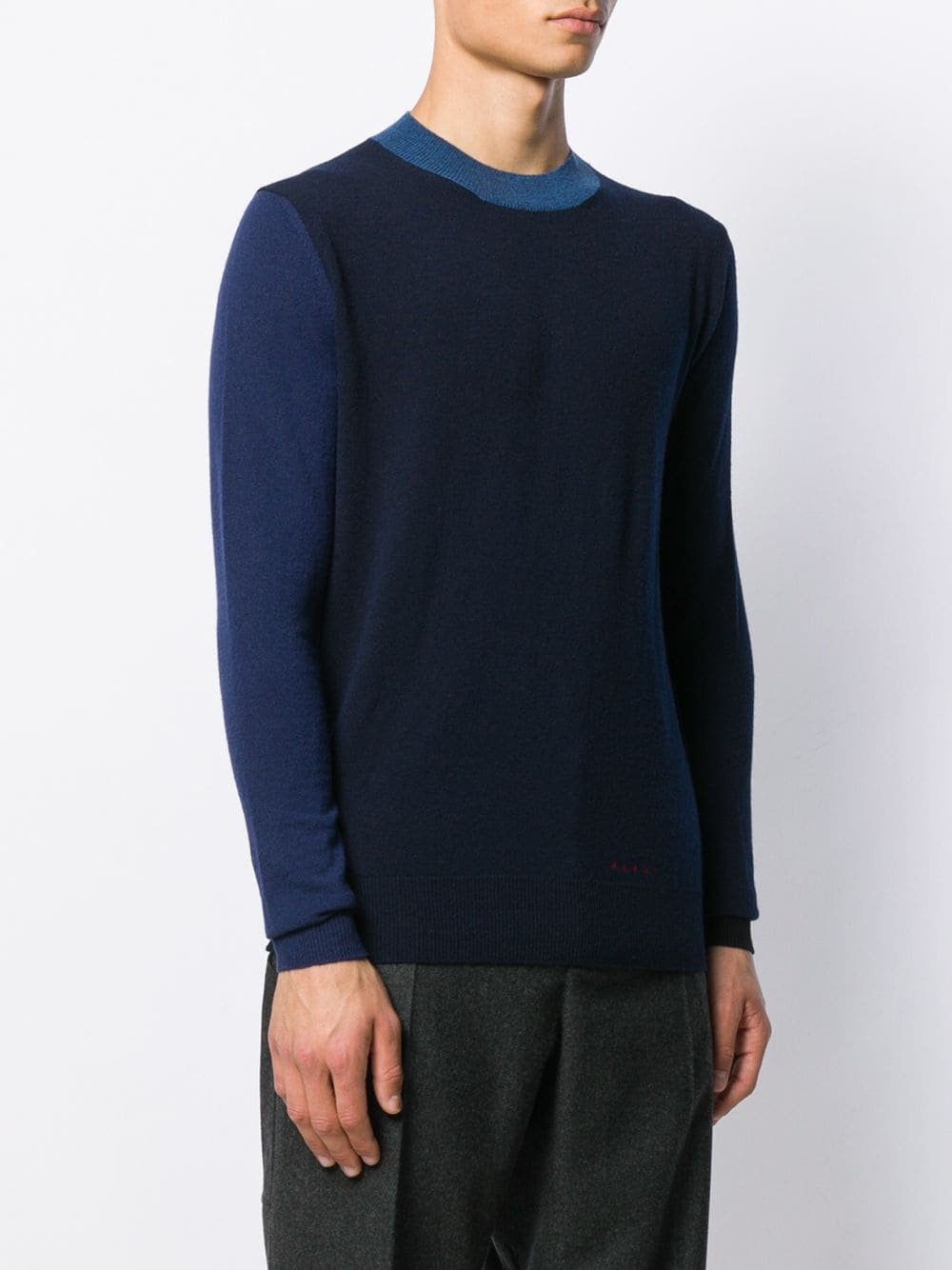 colour-block jumper - 3