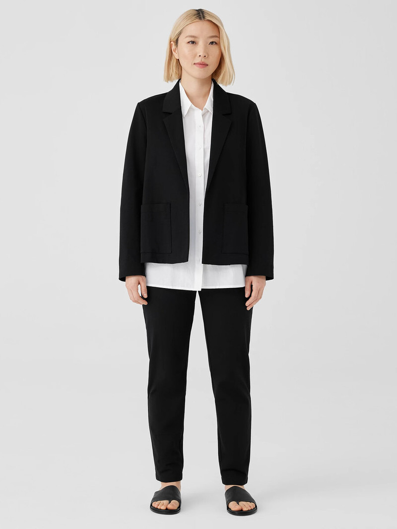 Cotton Ponte Blazer 7