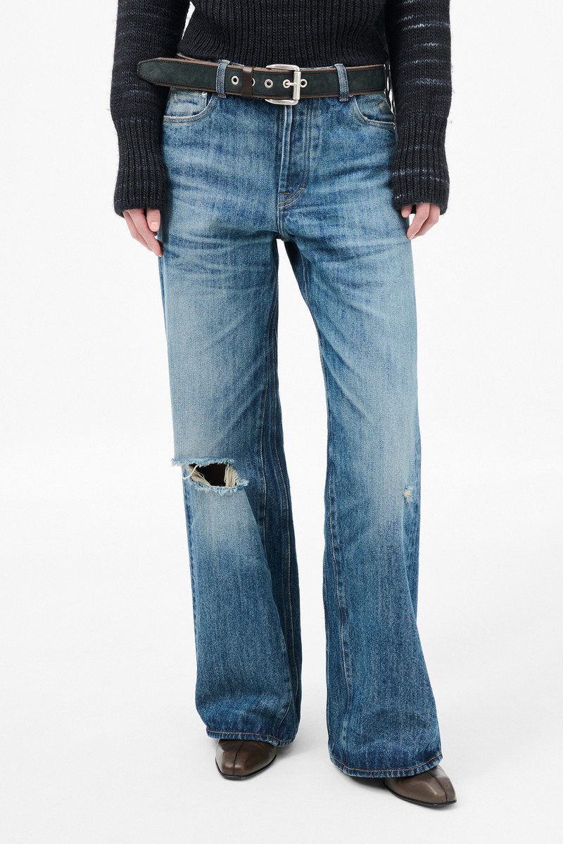 Treble Cut Road Worn Rope Twill 3