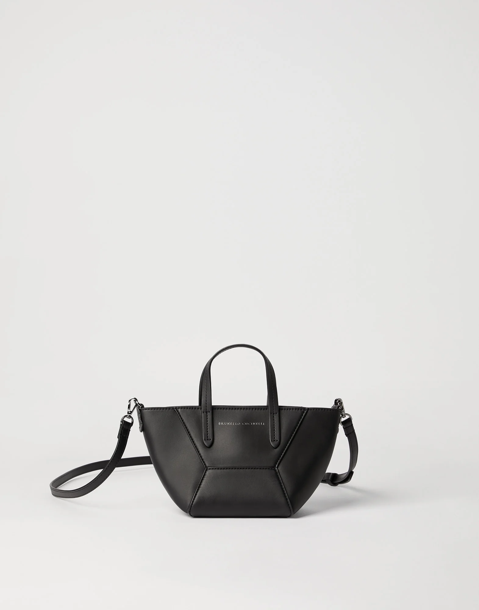 BC Duo mini bag in calfskin with monili - 1