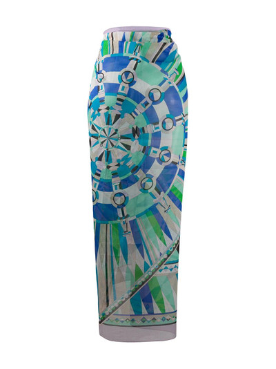 EMILIO PUCCI abstract print scarf outlook