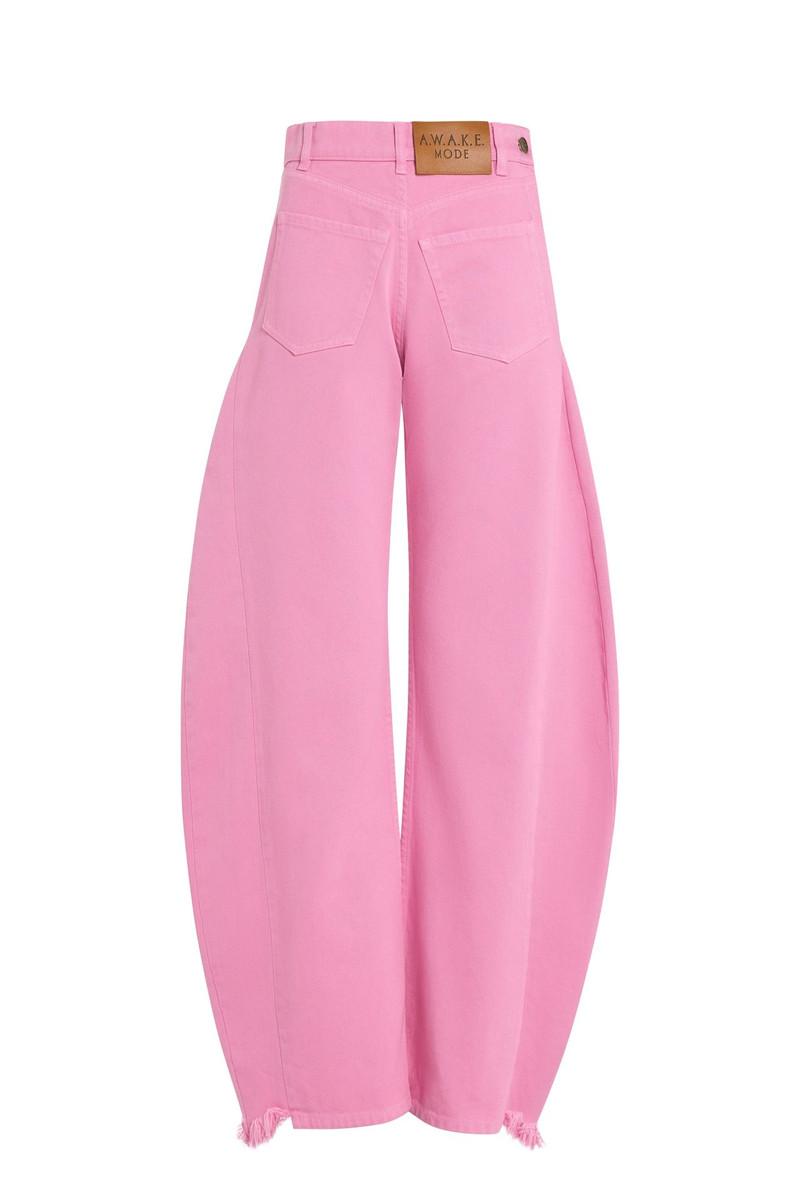 MIRROR JEANS WITH SIDE INSERTS PINK 2