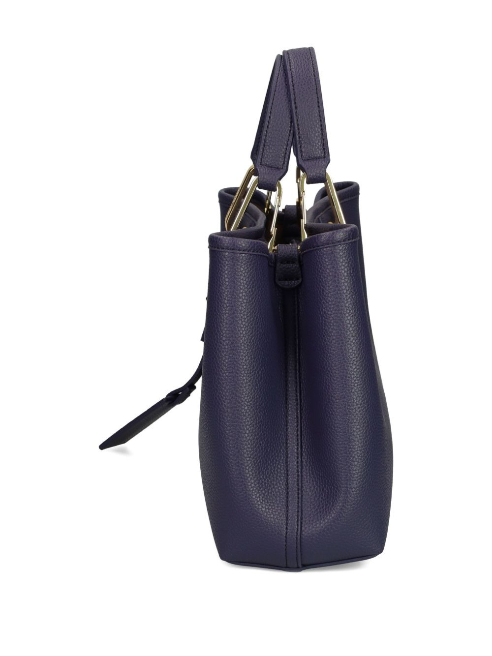 double-handle gold-tone tote bag - 5