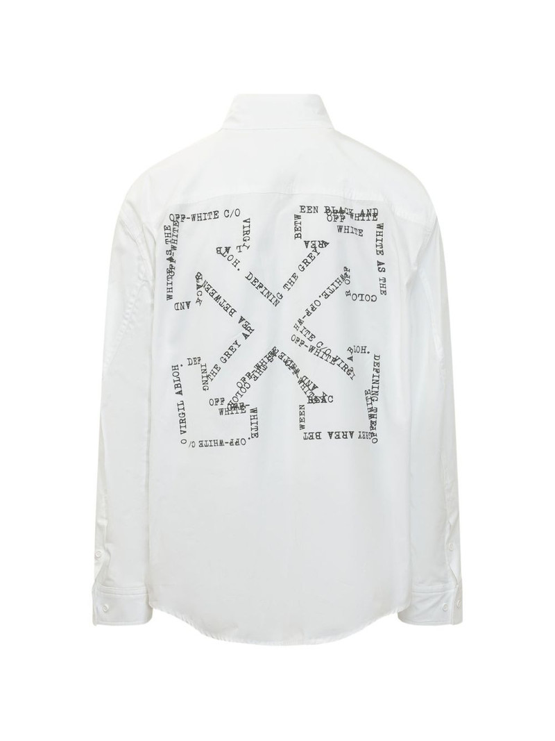 Off-White Type Arrow overshirt outlook