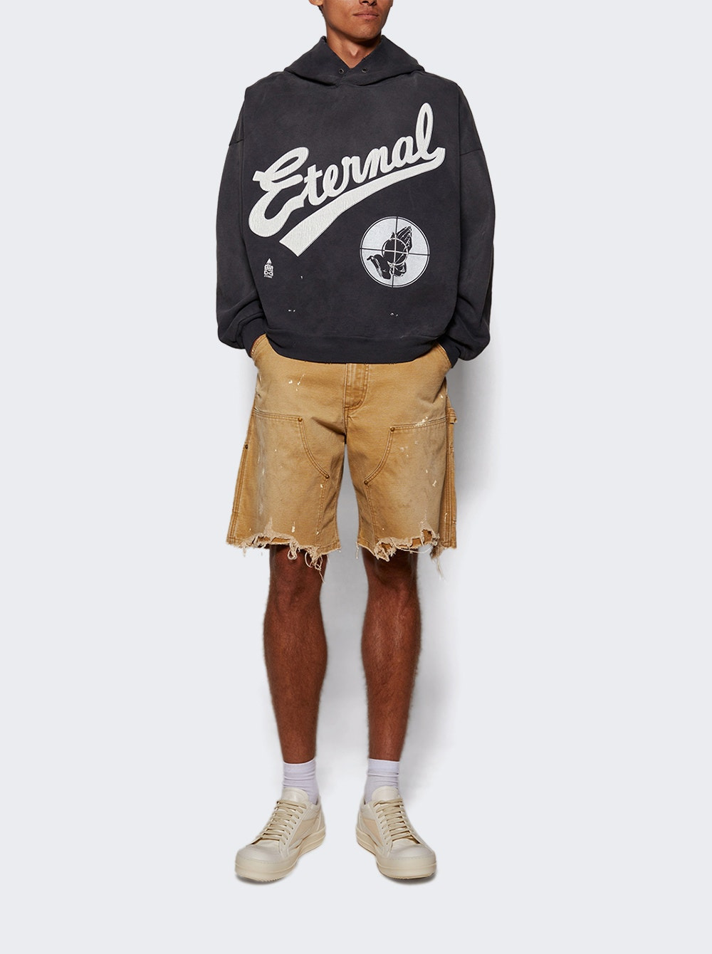 X Fear Of God Saint Of God Hoodie Black - 5