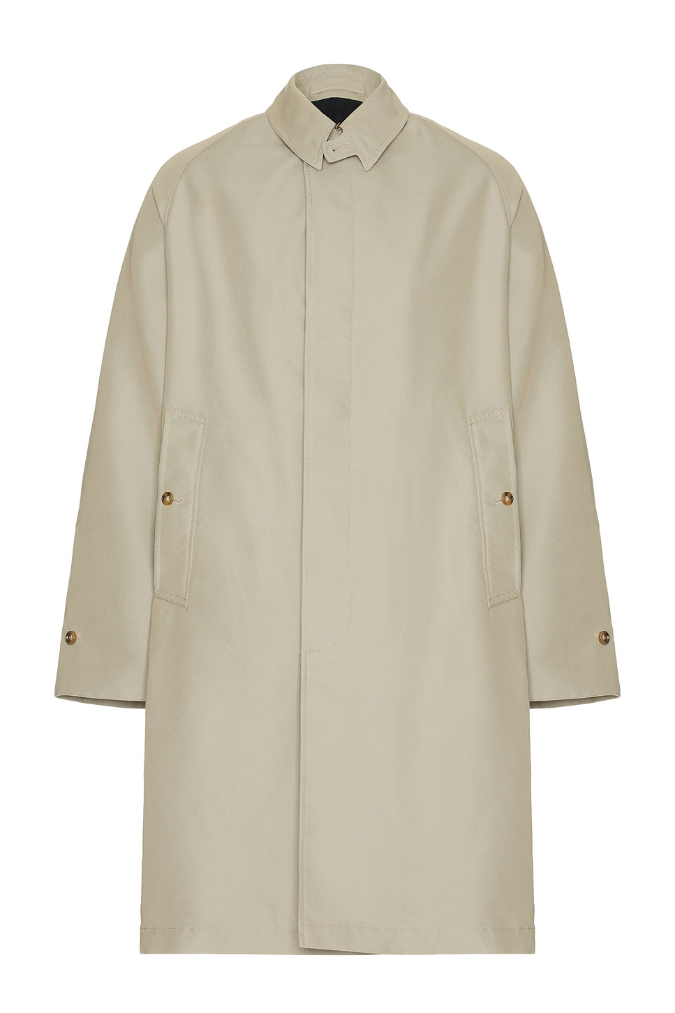 Balmacaan Coat T C Gabardine - 1