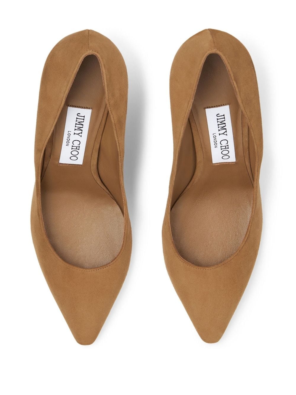 Romy 85mm suede pumps - 4