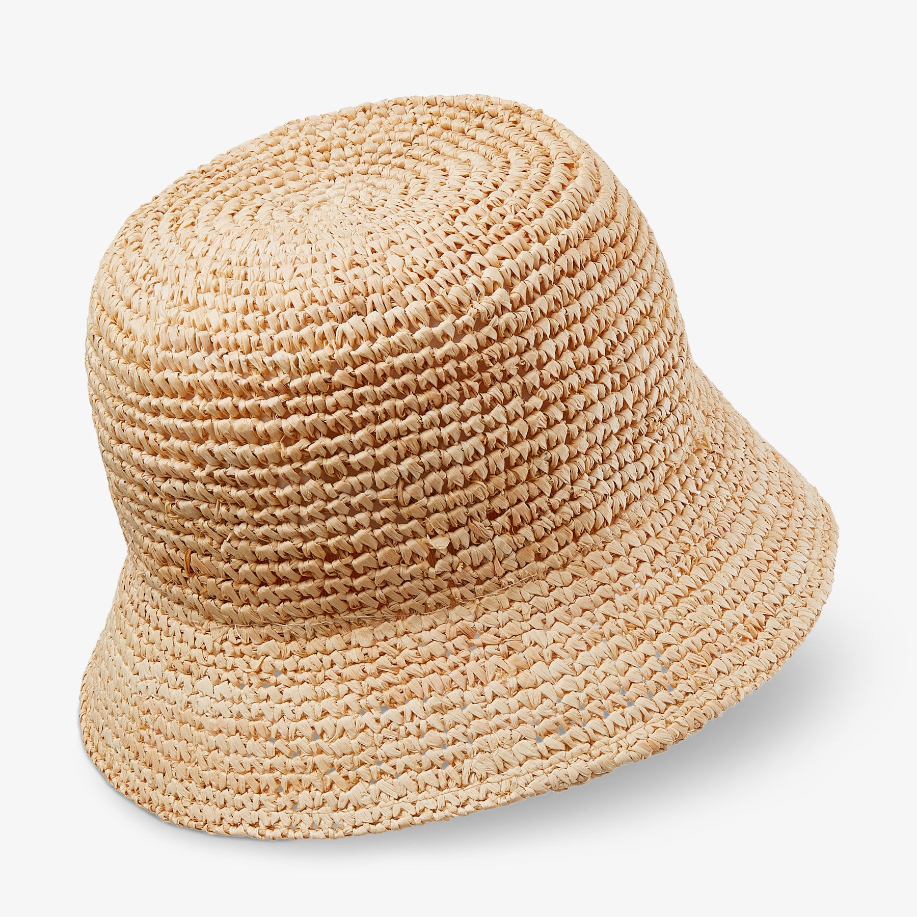 Atena
Natural Raffia Embroidered Bucket Hat - 2