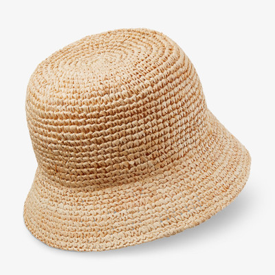 JIMMY CHOO Atena
Natural Raffia Embroidered Bucket Hat outlook