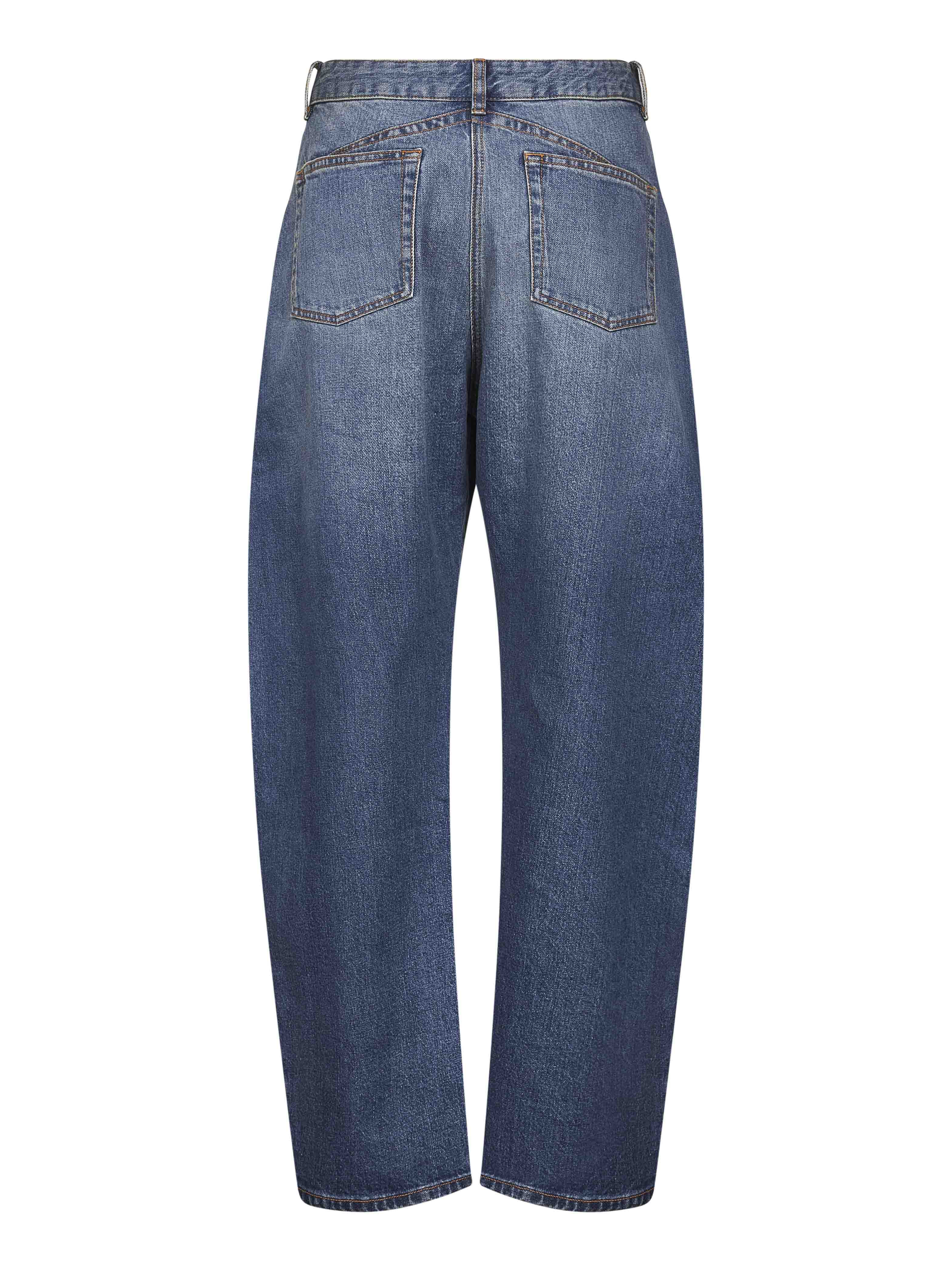 low round pants - 2