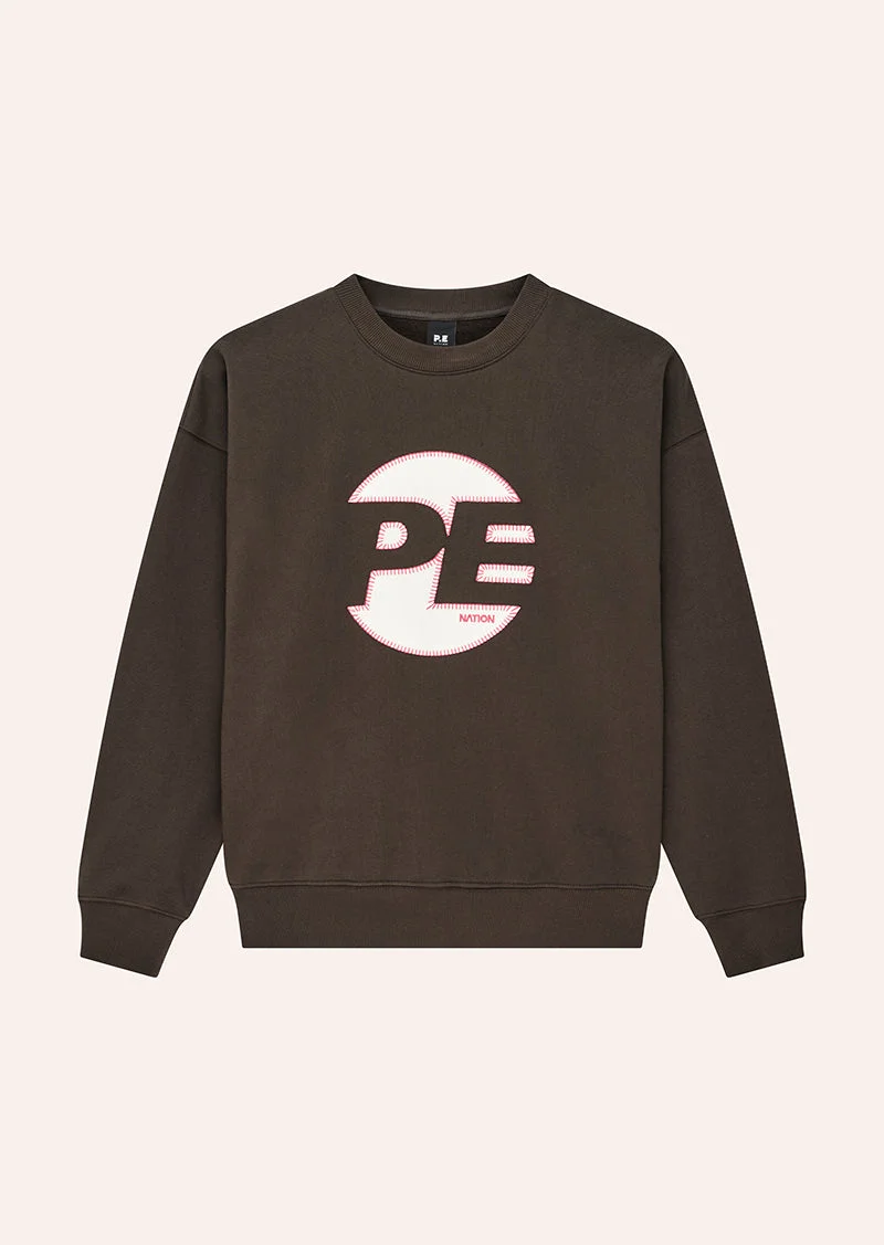 OVERSIZED SWEAT IN COFFEE - 1