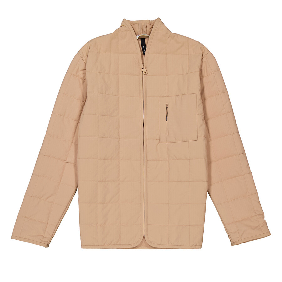 Rains Men's Beige Giron Liner Jacket - 5