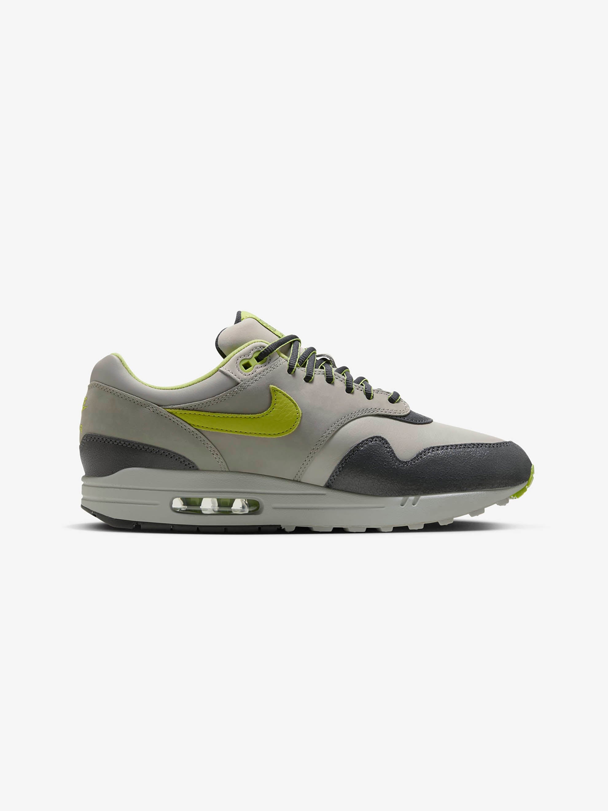 NIKE AIR MAX 1 SP (ANTHRACITE/PEAR-MEDIUM GREY-FLAT PEWTER) - 3