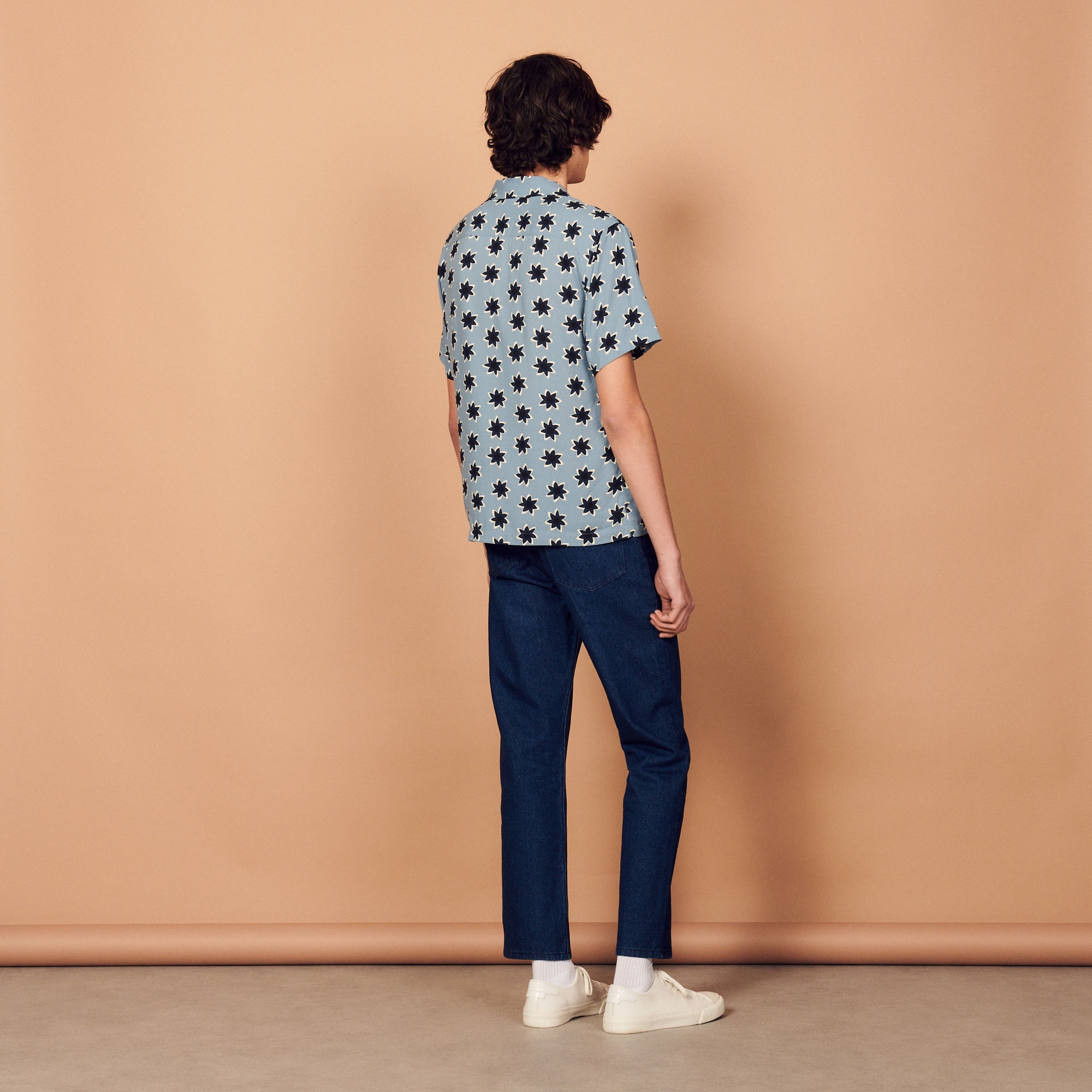 Printed flowing shirt - 3