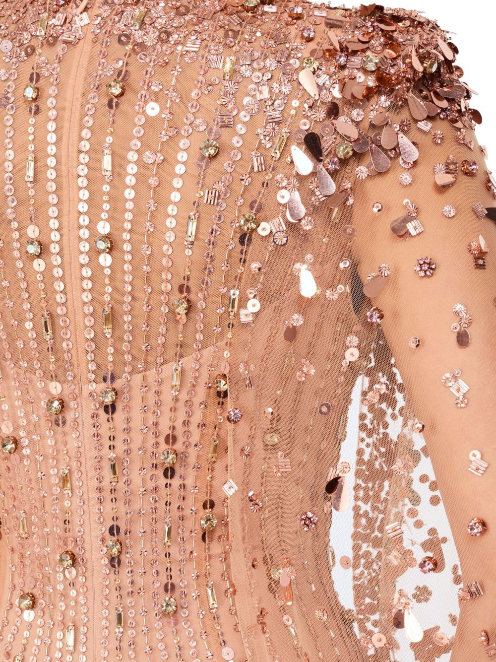 Blaize embellished cape maxi dress - 5