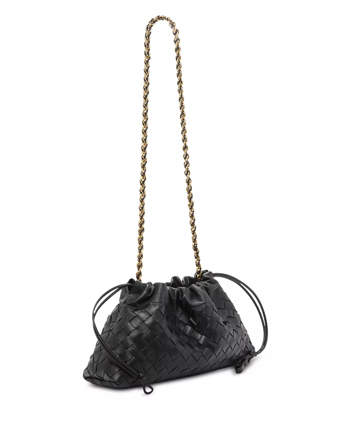 Dustbag Intrecciato Leather Shoulder Bag - 6
