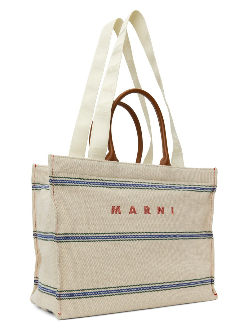 Marni Off-White Medium Tote outlook