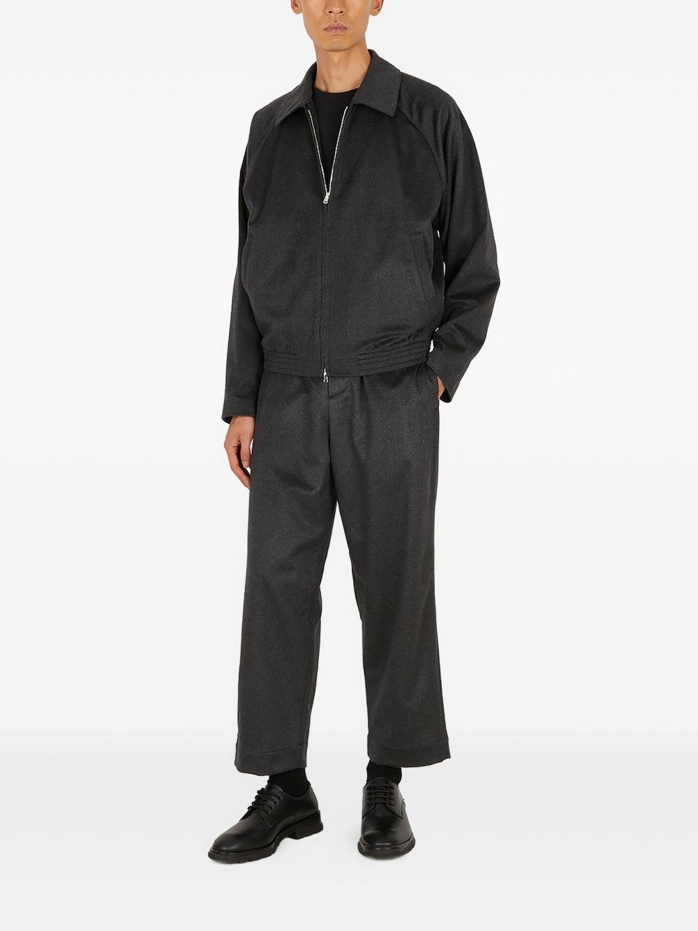 cashmere trousers - 2