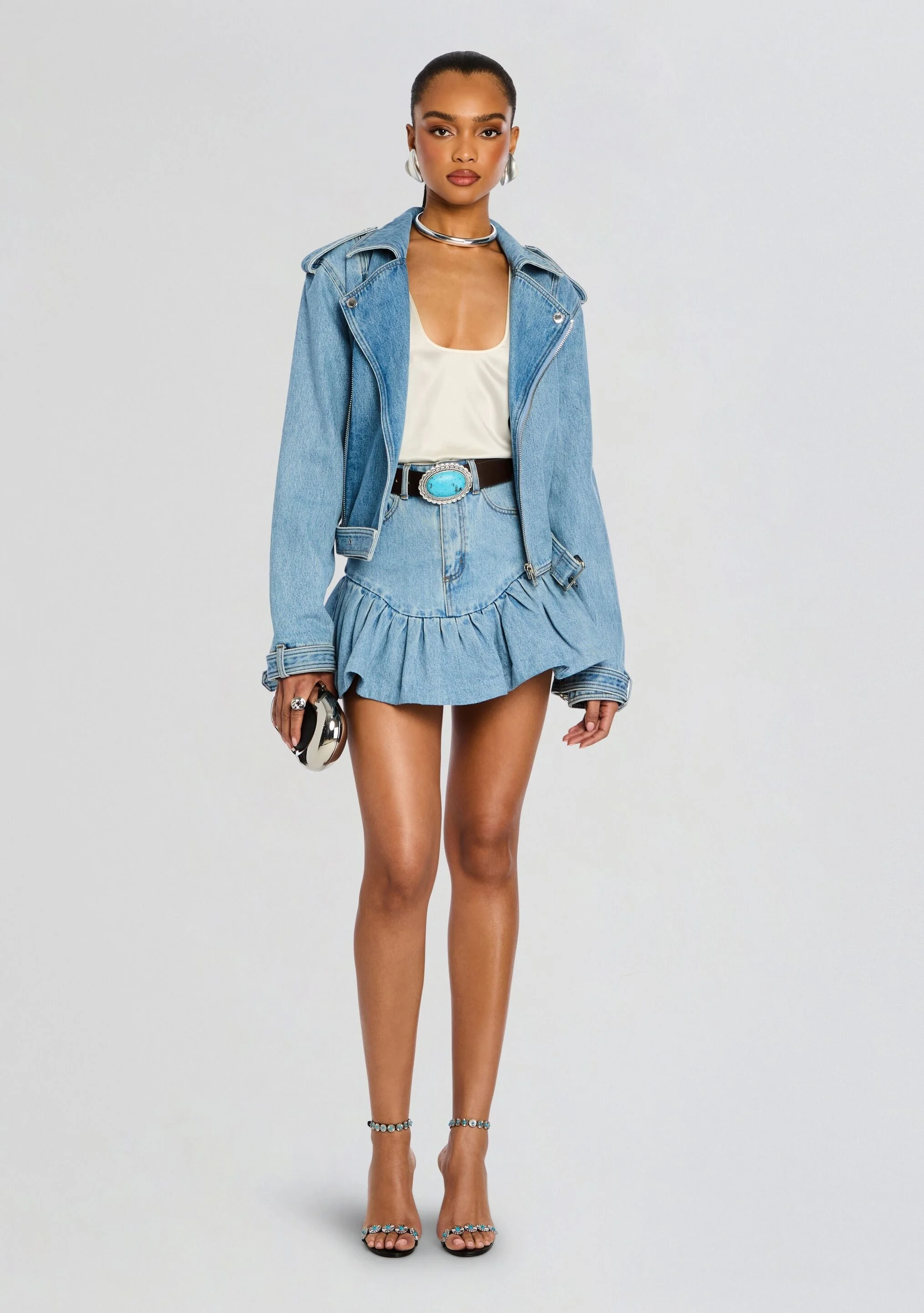 SHAY DENIM JACKET - 1