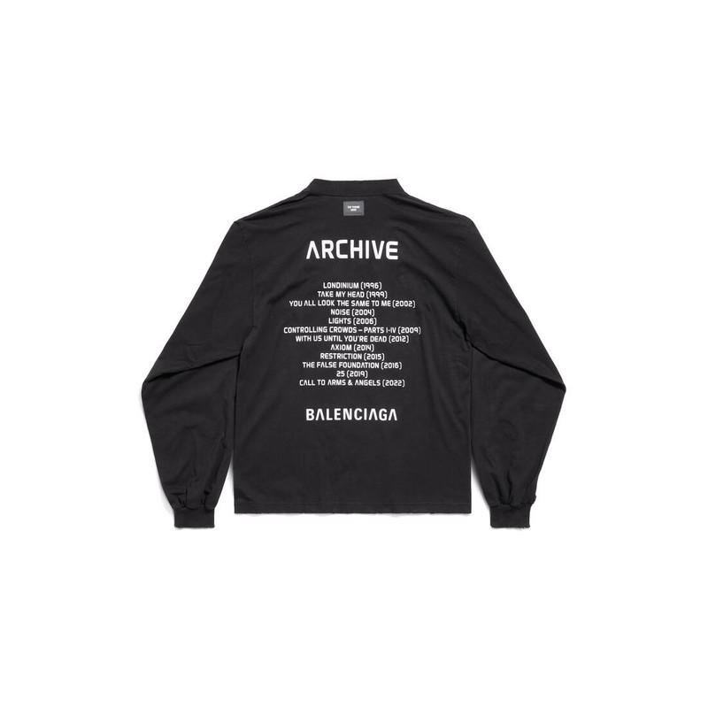 BALENCIAGA Balenciaga Music | Archive Series Connected Long Sleeve