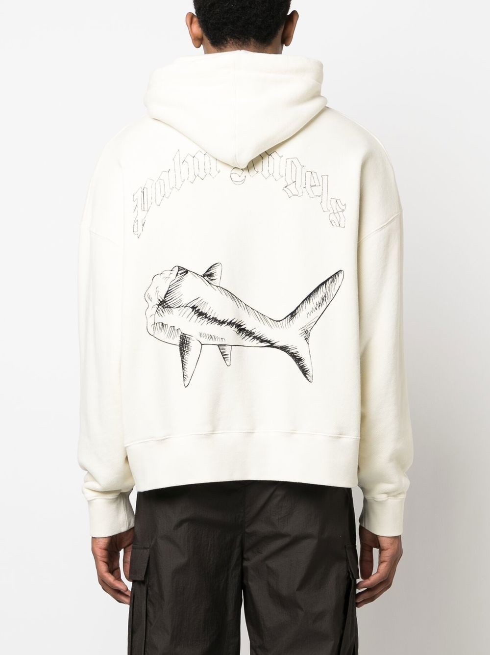 Broken Shark organic cotton hoodie - 4
