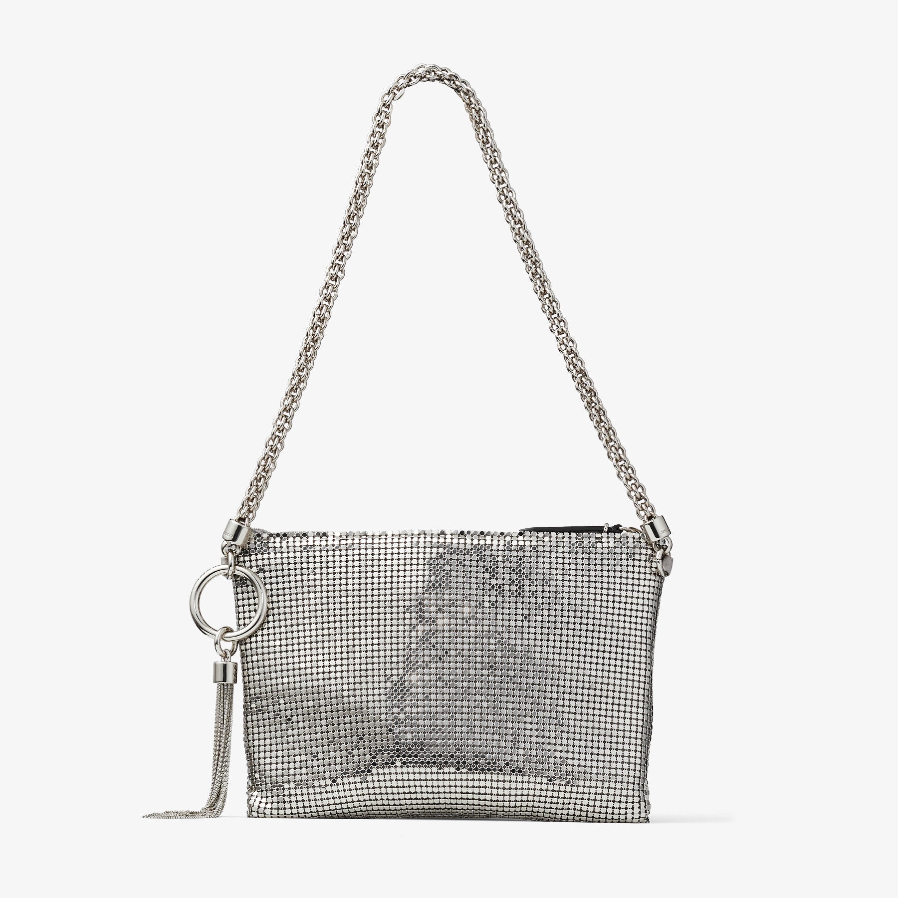 Callie Mini
Silver Metal Mesh Mini Bag - 6
