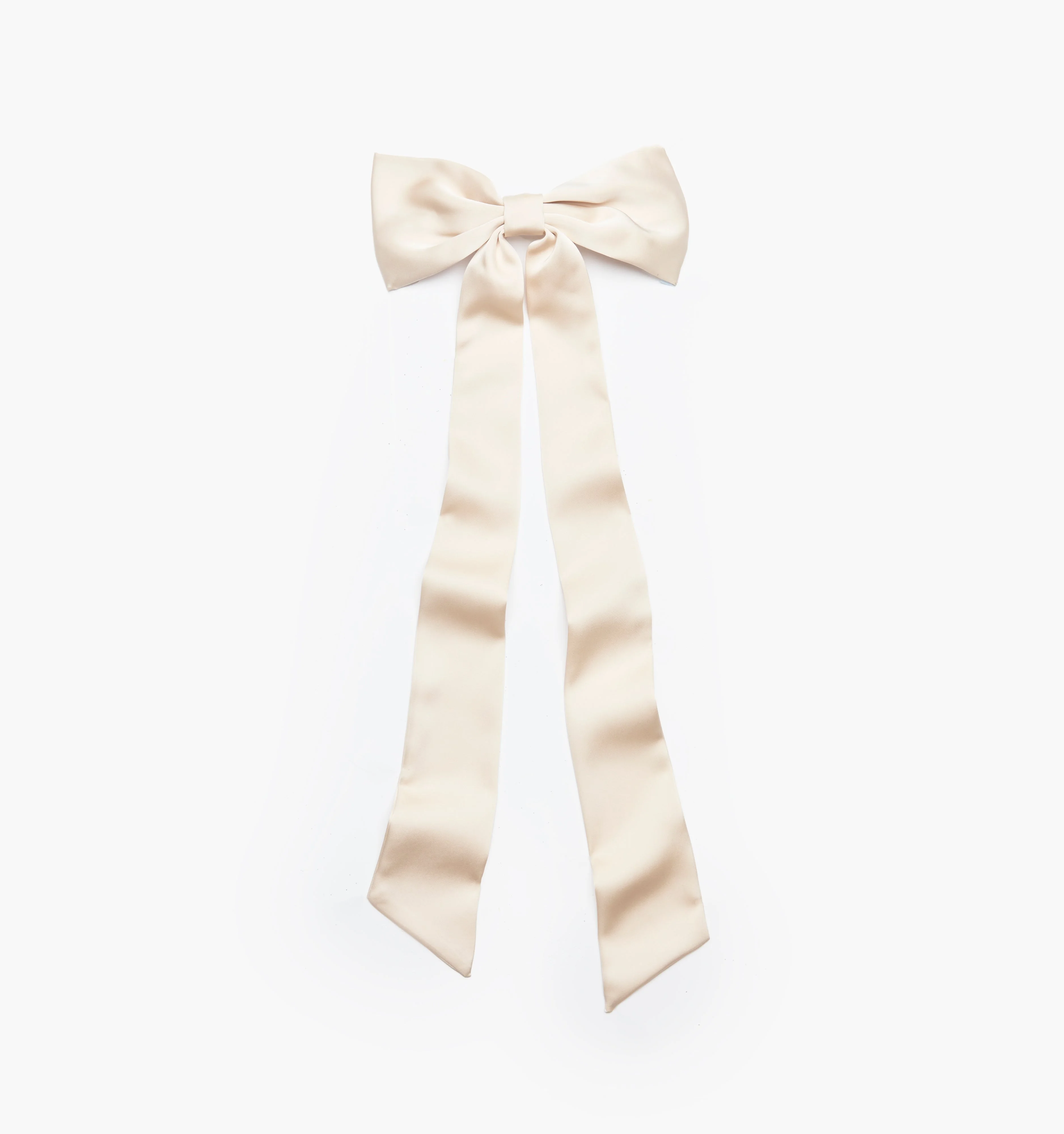 The Ceci Hair Bow - Champagne - 1