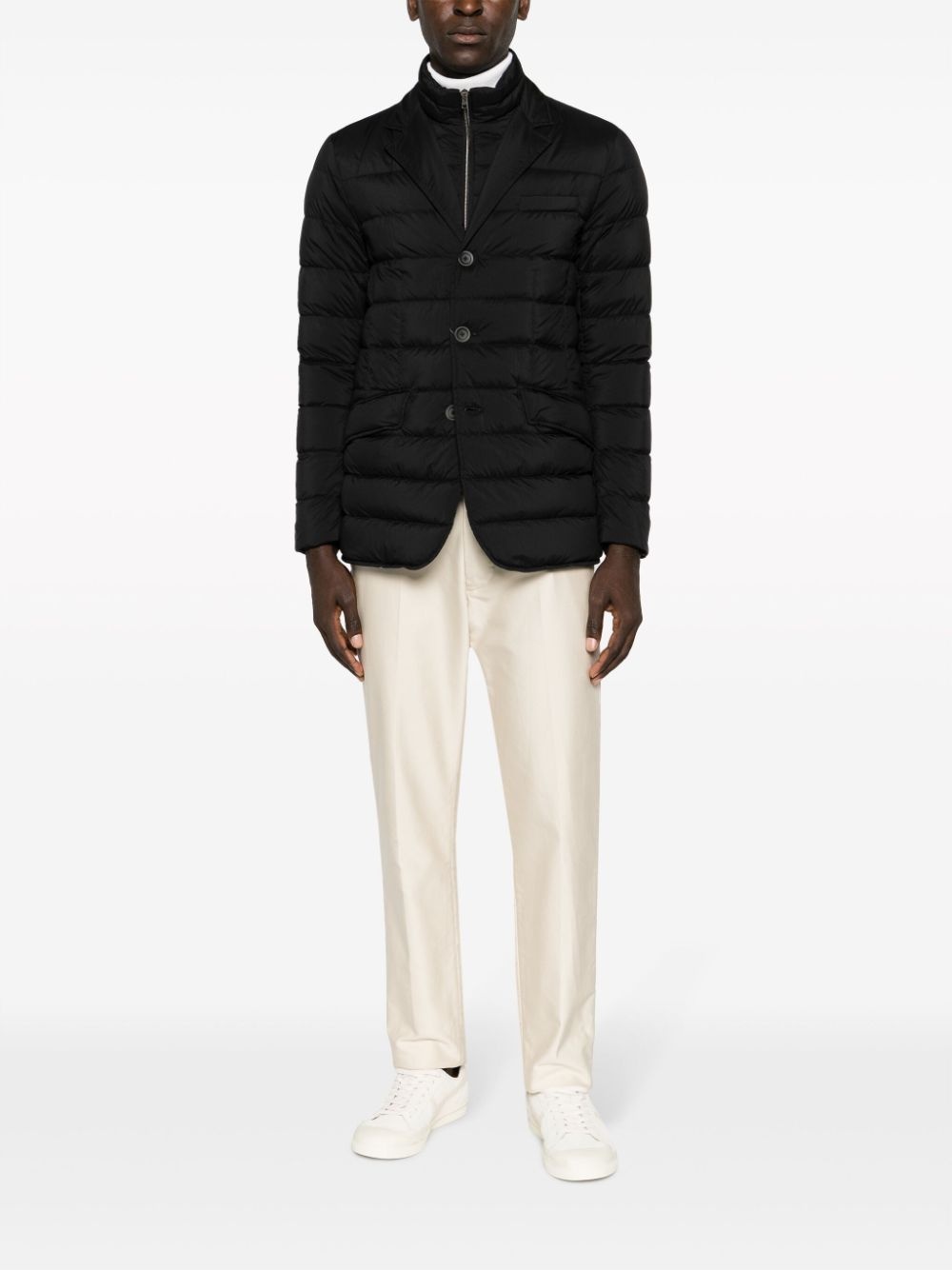 high-neck down puffer jacket - 2