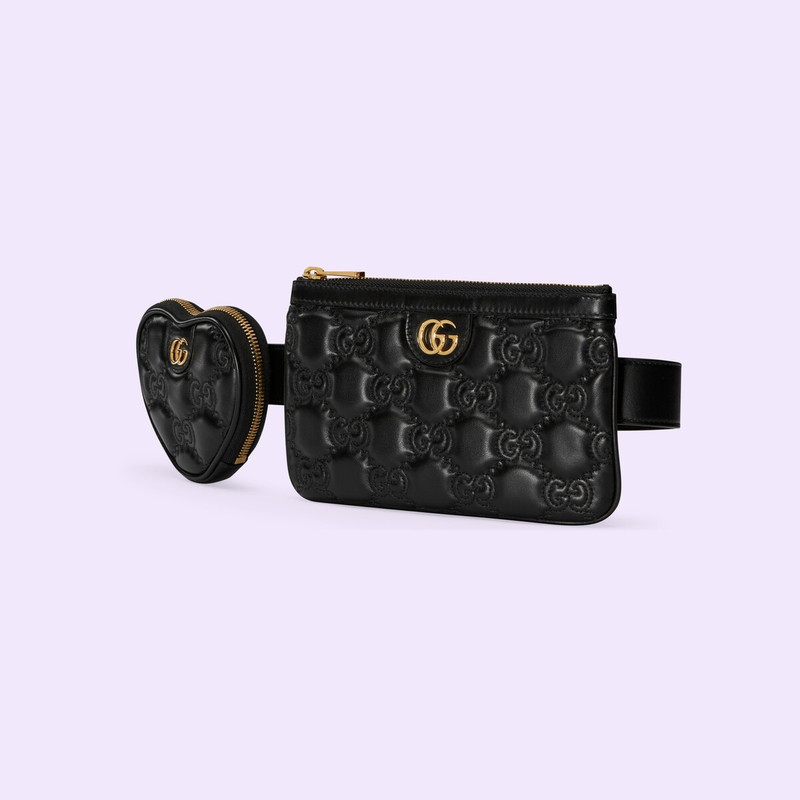 GUCCI GG matelassé utility belt outlook