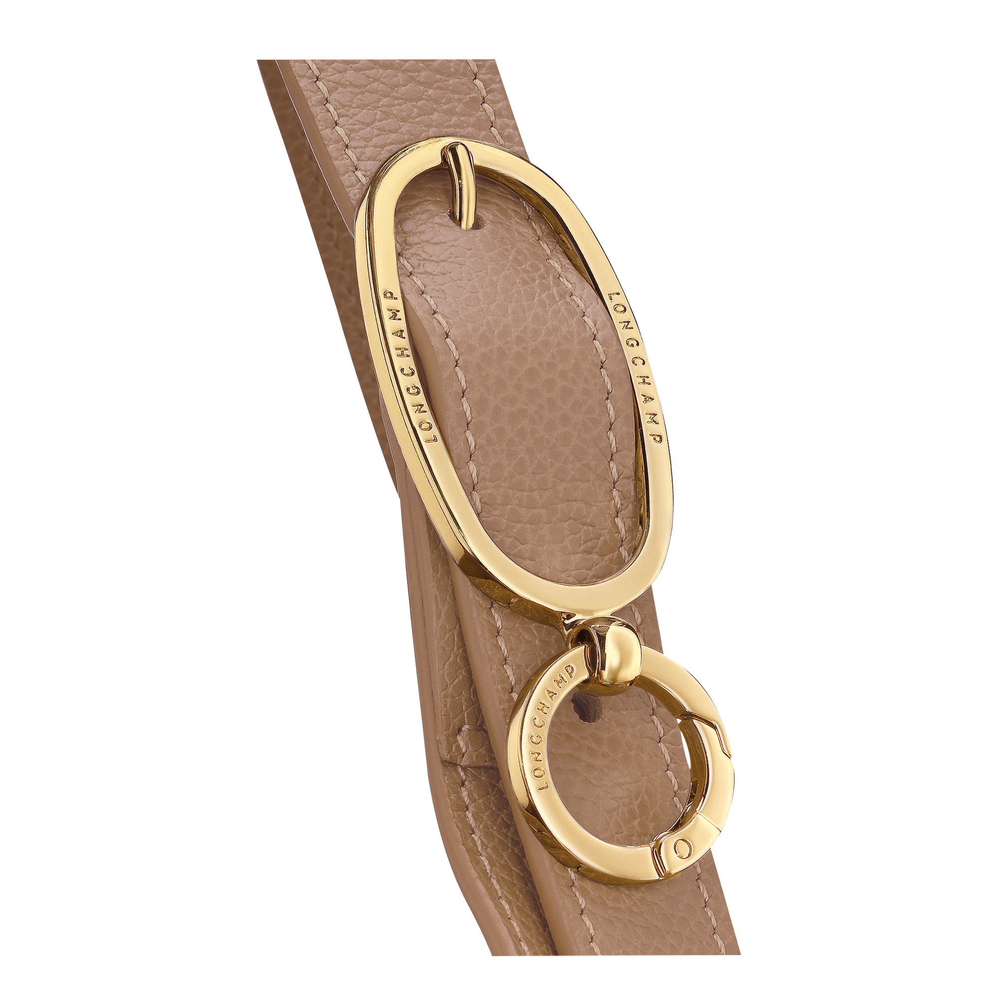 Le Foulonné XL Tote bag Biscuit - Leather - 6