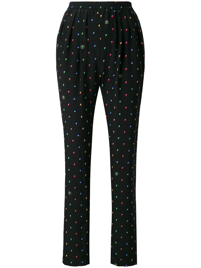 all-over print trousers 1